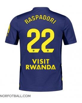 Billige Fotballdrakt Atletico Madrid Giacomo Raspadori #22 Replika Bortedrakt 2025-26 Kortermet Billige Fotballdrakt Atletico Madrid Giacomo Raspadori #22 Replika Bortedrakt 2025-26 Kortermet